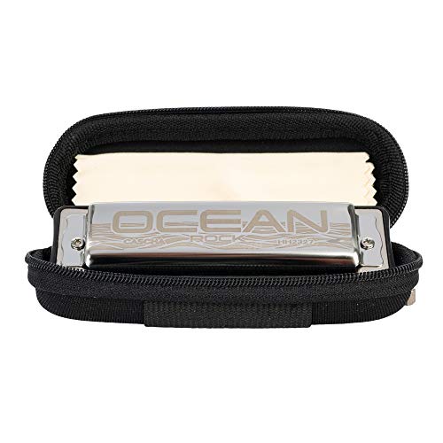 Cascha Ocean Rock Harmonica en Si bémol Noir | Harmonica diatonique professionnel 10 trous | Lames de haute qualité en… - Les Beatles, Paul McCartney, John Lennon, RIngo Starr, George Harrison Cascha Ocean Rock Harmonica en Si bémol Noir | Harmonica diatonique professionnel 10 trous | Lames de haute qualité en… – Image 7