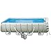 Intex, set piscina vidaXL rettangolare da 549 cm x 274 cm x 132 cm, 28352GN