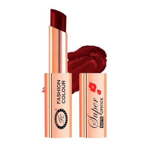 Image of FASHION COLOUR Super Matte Lipstick | Long-Lasting | Smooth Creamy Matte Finish | Moisturising | One Swipe Pigmentation | Available In Gorgeous Shades | (Dazzling Diva)