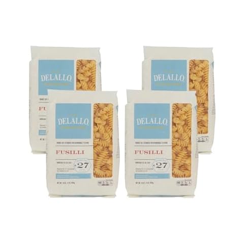 DeLallo Fusilli Pasta 4 Pack Cover