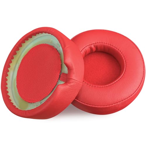 Alitutumao Replacement Earpads Ear Cushions Ear Cups para Beats by Dr Dre Pro Detox Wireless Headphones, Almohadillas de Espuma de Memoria (Rojo) miniatura 1