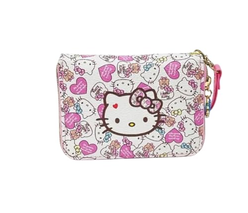 Hemas Hello Kitty Elementary School Wallet/Zippe Wallet Small Gift, Color 4, us:7 / cn:39, Coin Purses
