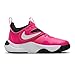 Nike Team Hustle D 11 Boys DV8996-601 (Fierce Pink/White-Black-PL), Size 5.5