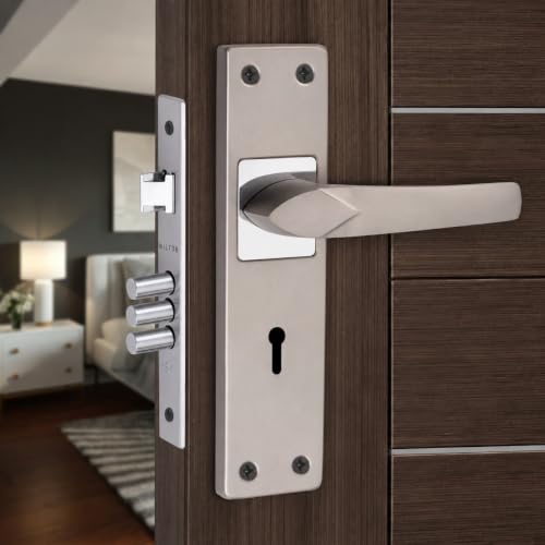 Image of Milton Iron Mortise Lock Set - MHI-Tilak Mat SS