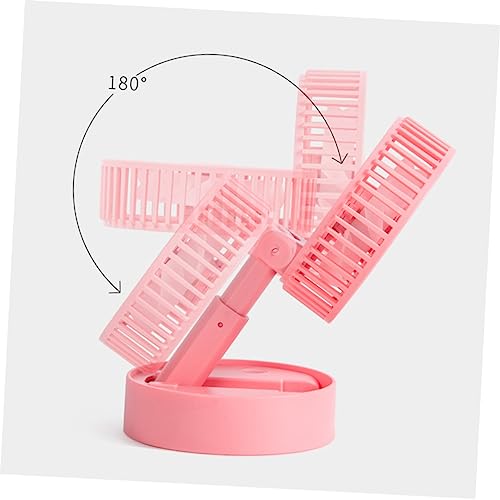 Ventilador telescópico portátil mini con ventilación USB para mesa de casa 4