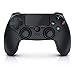 CSL - Wireless Gamepad für PS4 PS4 Pro PS4 Slim - Controller mit Dual Vibration - 3,5 mm Headset Ausgang - Extension Port - Lichtleiste - Touchpad - 3D und Gyrosensor