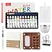 Watercolor Paint Set with Water Storage System - 12 Colors, Fill Bag & Cup, Portable Travel Art Kit for Sketching