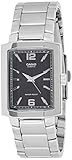 Casio MTP-1233D-1A Men's Faceted Cyrstal Metal Fashion Analog Watch
