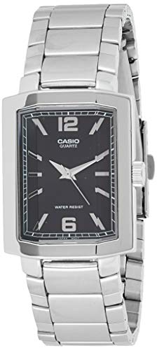 Casio MTP-1233D-1A Men's Faceted Cyrstal Metal Fashion Analog Watch