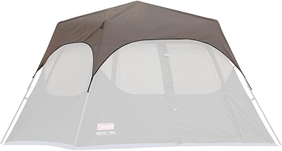 Accesorio Coleman Weatherproof Rainfly para carpas instantáneas de 4/6 personas, mantiene el interior seco y protege de los elementos, solo toldo