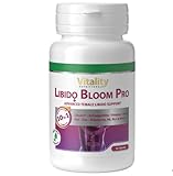 Libido Bloom Pro Frauen Komplex 10 in 1 mit Pflanzenextrakten Vitaminen und Mineralstoffen 60 Kapseln Vegan Vitality Nutritionals by Vitamin Express