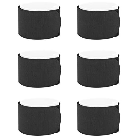 Sumoo Ski straps - 6pcs, easy to carry Durable Velcro ski strap EVA protector pads between the skis suitable for narrow and wide powder skis Cover
