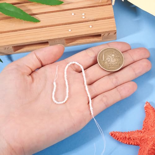 Perles d'eau douce 2mm Craftdady lot de 220 pour création bracelet - 6