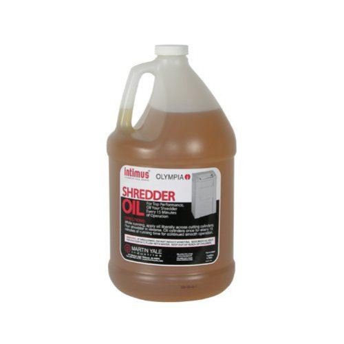 Martin Yale Intimus Shredder Oil - 1 Gallon Bottles (4pk)