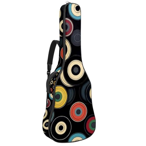 Étui guitare acoustique imperméable 101.6 cm avec housse éponge antichoc à poches