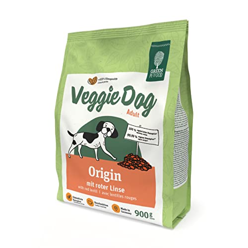 Green Petfood VeggieDog Origin (5 x 900 g) | Adult | Cibo secco d...
