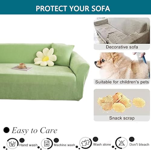 Funda de sofa elastica chenilla elegante protector de muebles premium XL 8