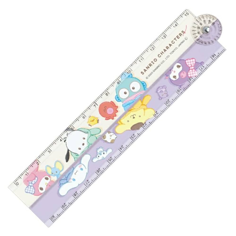 Amazon | クラックス サンリオキャラクターズ 分度器付き