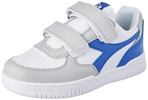 Diadora Raptor Low PS, Scarpe da Ginnastica, Unisex - Bambini e Ragazzi, Blu Dawn Blue Dazzling Blue, 33 EU