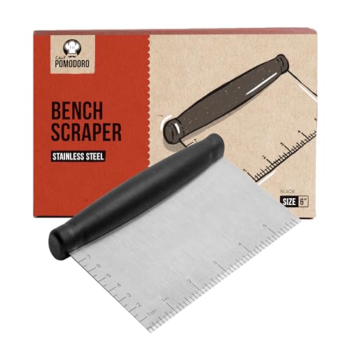 Chef Pomodoro Cortador de Masa 15 cm - Rasqueta...