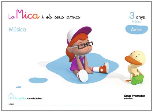 Portada de 3 Anys Quad Musica Areas Ed 2010 Catala