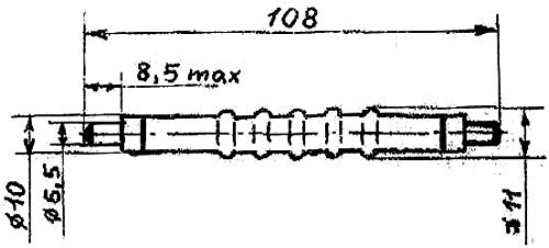 Mightyohm 1011 Sbm-20 Geiger-Muller Tube thumb #1