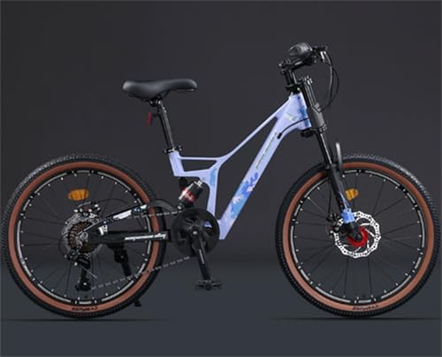 【XXA】自転車20インチ 7段変速 快適な乗り心地 男女通用 通勤・通学・街乗り 乗りやすい 適応身長135-150cm マグネシウム合金、子供用自転車、ソフトテール、デュアルショックアブソーバー、オフロードスピード、男の子女の子、ティーンエイジャー (