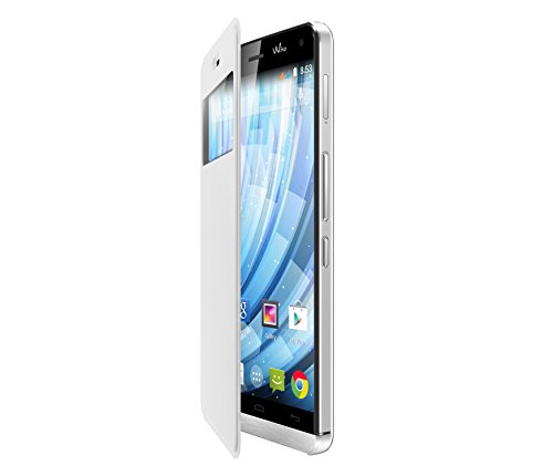 Wiko Flip Cover pour Getaway blanc