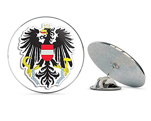 NYC Jewelers Austria Crest Shaped (Austrian Coat of arms) Metal 0.75