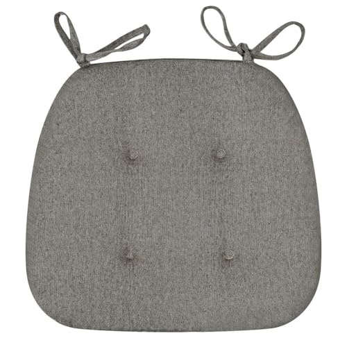 Asudaro Cuscino per sedia nordica - Traspirante Riempimento in poliestere Sedia da ufficio 43x41x35cm per uso commercialeBlack