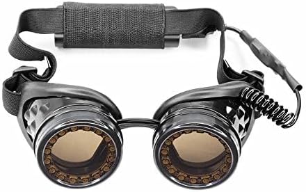 GloFX Full Color Programmable LED Goggles | 350 Modes | USB Rechargeable LED Light Up Rave Goggles | Perfect For EDM Music Festivals - Image 8