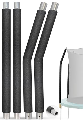 Image of Trampoline Poles Replacement for Skywalker Or Jumpzylla,Galvanized Trampoline Enclosure Pole for Skywalker or Jumpzylla,Replace Parts#4201 4202 4135 OR for Jumpzylla 8ft 10ft&12ft 14ft