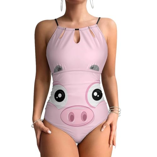 Maillot de bain une pièce cochon avec contrôle du ventre pour sublimer la silhouette à la plage