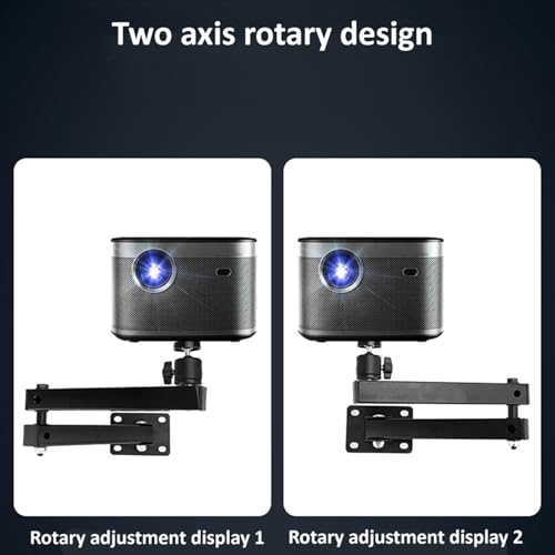 Support de projecteur de plafond et mural réglable orientable universel x2 - 3