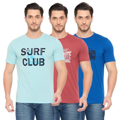 Image of Duke Stardust Men Half Sleeve Round Neck Cotton T-Shirt