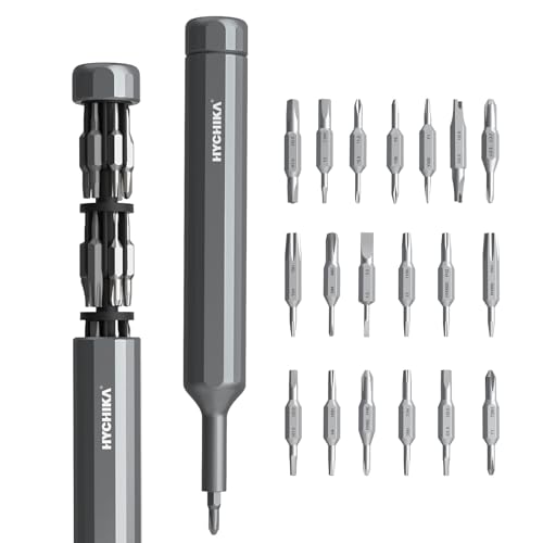 HYCHIKA 39 in 1 Set di Cacciaviti di Precisione - 39-in-1 Screwdriver Set IDEALE PER Elettronica | Occhiali | Orologi | Giochi | Progetti per hobby | Biciclette