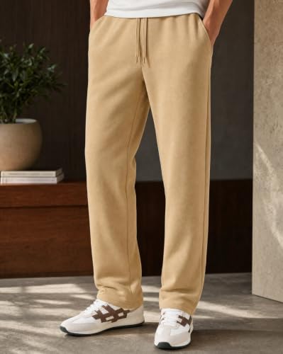 Image of Nobero Joggers for Men | Solid Trackpants for Men | Regular Fit | Elasticated Waist with Drawcord | Soft & Breathable Fabric | Casual Everyday Wear