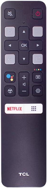 Side view of TCL 40a323 Smart TV with stand attached