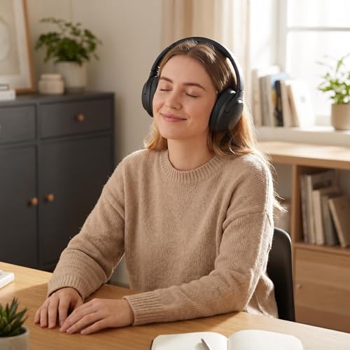 Replacement Ear Pads for Soundcore Life Q20/Q20+/Q20i/Q20BT | Soft Protein Leather, High-Density Foam, Pry Tool, Not for Life 2 NEO miniatura 7