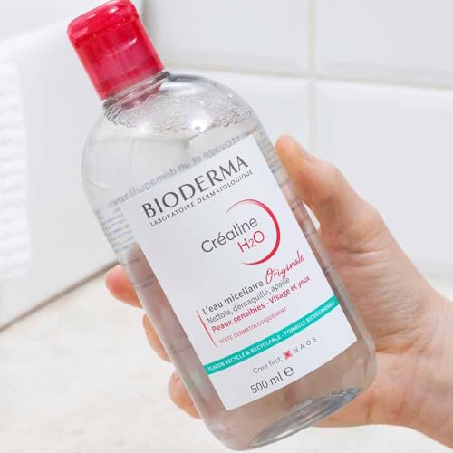 Bioderma Créaline H2O Eau Micellaire Démaquillante peaux sensibles normales à mixtes 500ml
