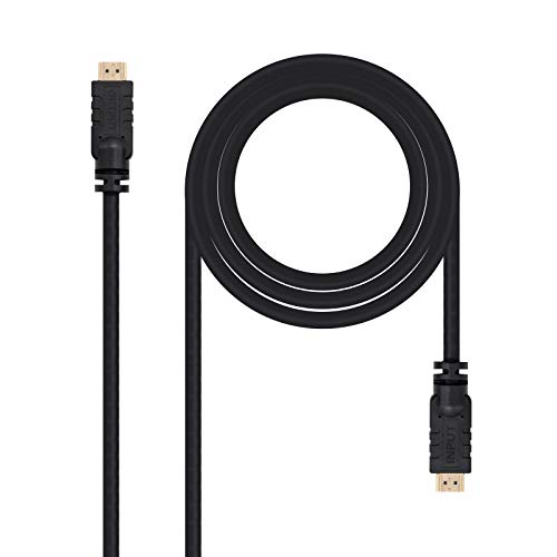 Cable HDMI V1.4 15m con repetidor activo, video de alta definición y Ethernet