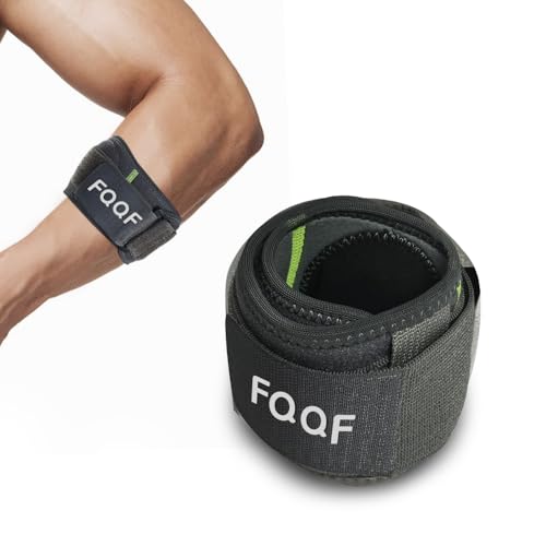 NANQUAN Coderas Epicondilitis,Cinta de Codo Tenista para Tendinitis Alivio del Dolor,Coderas Ajustable y Antideslizante para Tenis,Golf,Levantamiento de Pesas,Cricket,Canotaje,Unisex