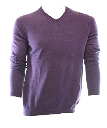 Calvin Klein Sportswear Men's Merino Solid V-Neck Sweater