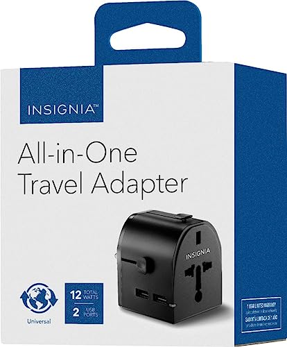 Insignia All-in-One/Grounded Travel Adapter and Converter Series (All-in-One Travel Adapter)