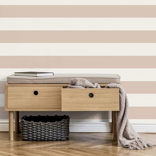 Fine Decor FD43685 rayures roses pour agrandir une pièce