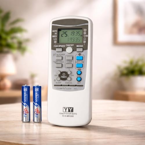 Image of Electronic Spices AC Remote | Compatible with Mitsubishi AC (Model AC-25B) with AAA Batteries