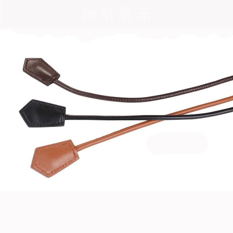 Sweater Belt Women's Knot Decoration Of Skirts Sheepskin Belt With Suit Small Belt For Women(white-Patch five-pointed star4)4