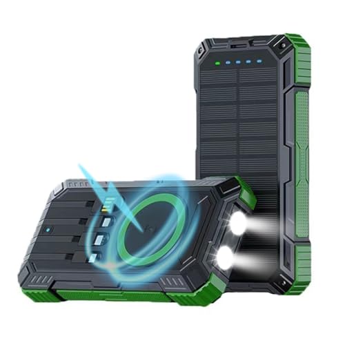 Image of BLASOUL 49800mAh Solar Power Bank - Wireless Quick Charging Portable Solar Phone Charger