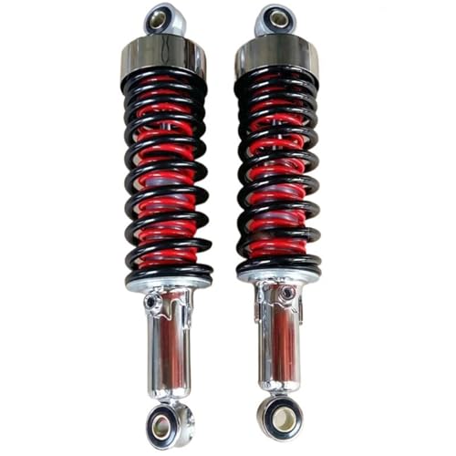 Amortisseur arrière double ressort moto CG125 suspension noire