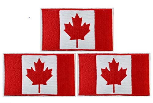 Kanada Ahornblatt Regenbogen Patch - Bestickter Klettverschluss Für Jacken & Rucksäcke